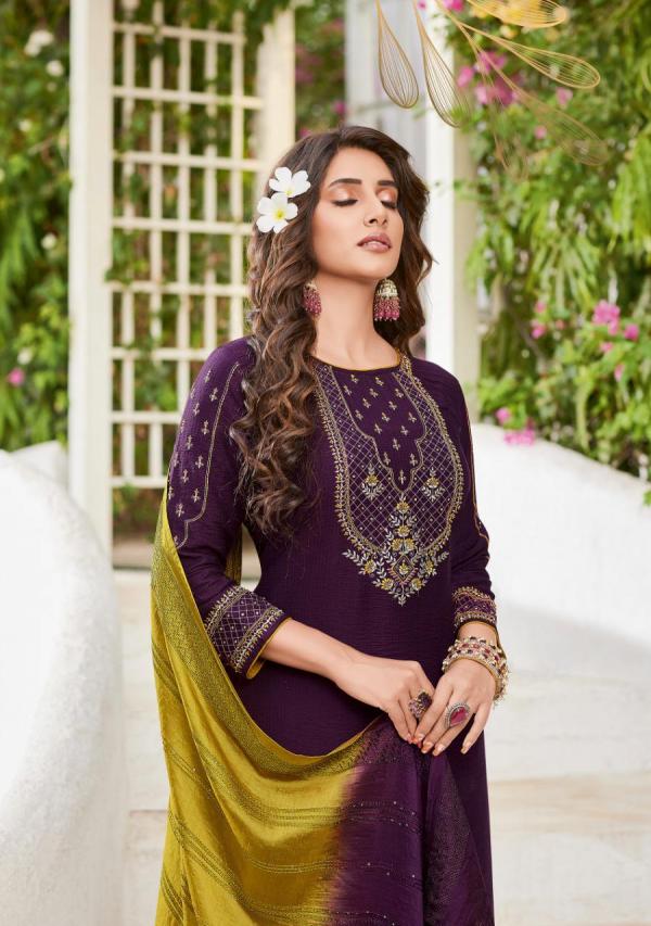 Ladies Copper Stone Vol 11 Viscose Embroidery Designer Readymade Suit